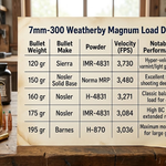 7mm 300 Weatherby Load Data
