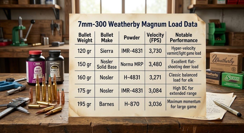 7mm 300 Weatherby Load Data 7mm 300 Weatherby Load Data