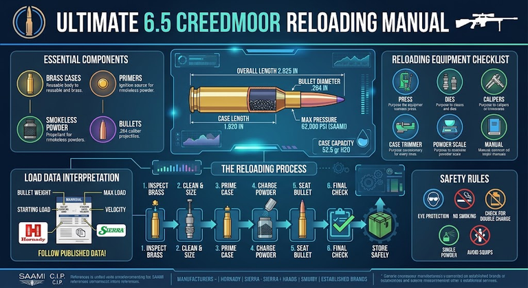 6.5 Creedmoor Reloading Manual