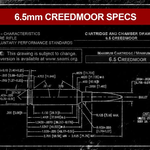 6.5 Creedmoor Specs