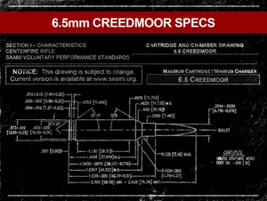 6.5 Creedmoor Specs 6.5 Creedmoor Specs