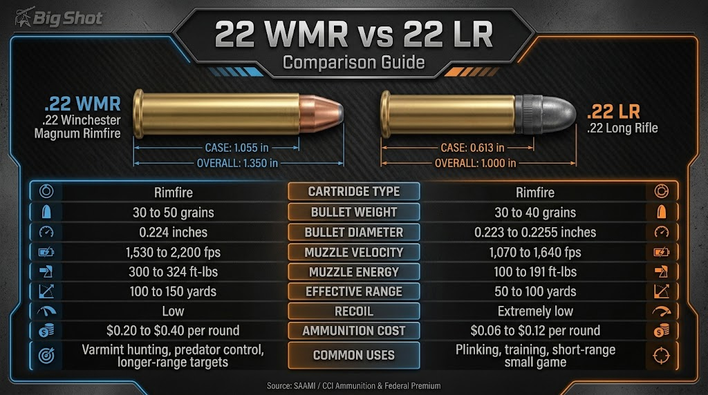 22 WMR vs 22 LR