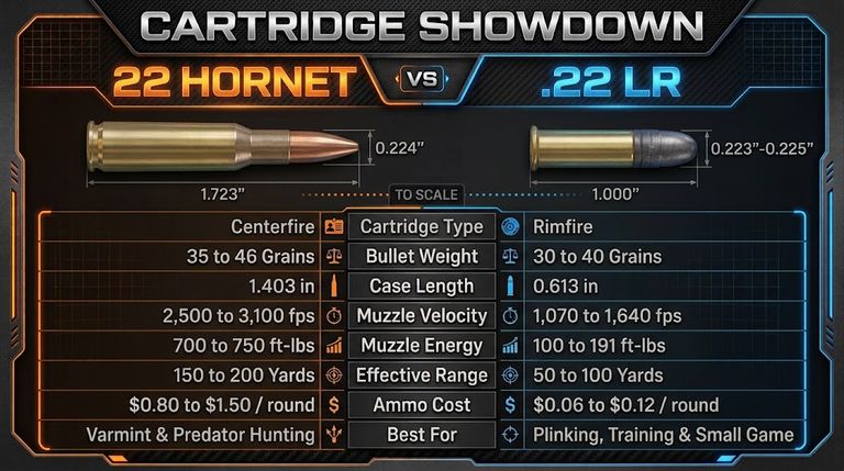 22 Hornet vs 22 LR