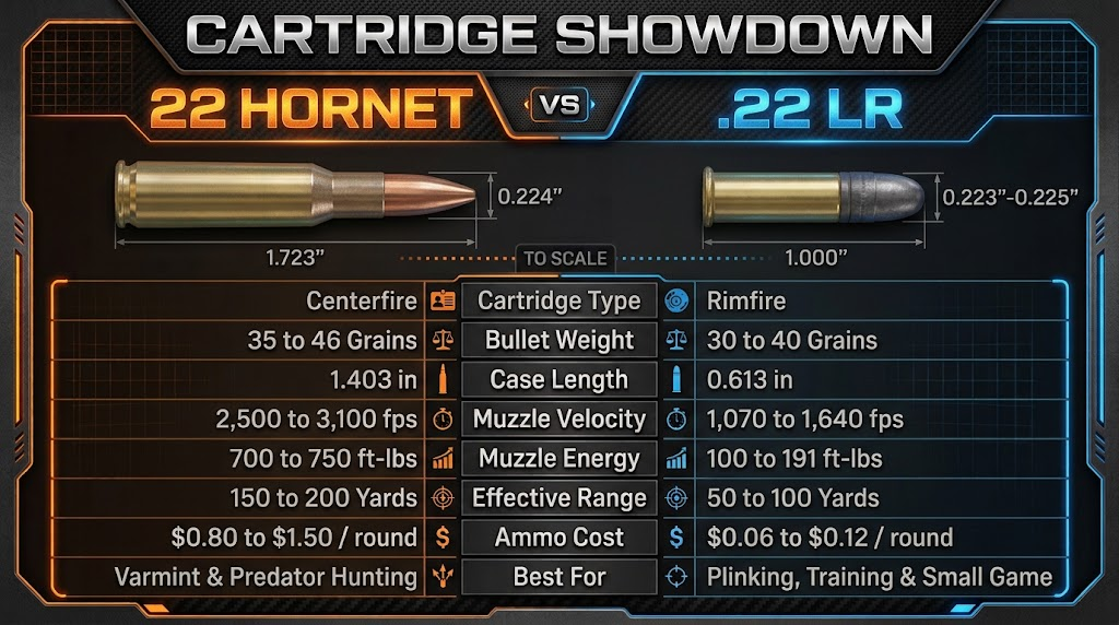 22 Hornet vs 22 LR