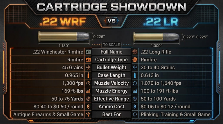 .22 WRF vs .22 LR