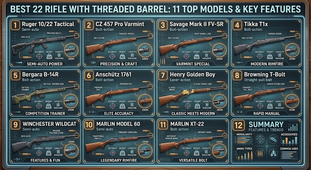 Best 22 Rifle With Threaded Barrel