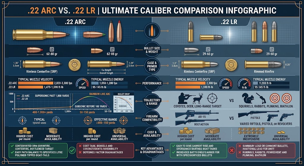 22 ARC vs 22 LR – All Differences Compared 22 ARC vs 22 LR – All Differences Compared