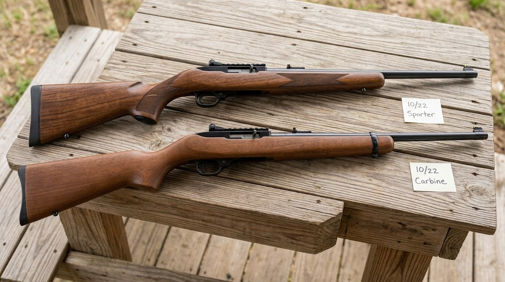 Ruger 10/22 Sporter vs Carbine
